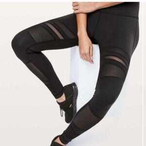 Lululemon Wunder Under high rise Mix & Mesh black, 6